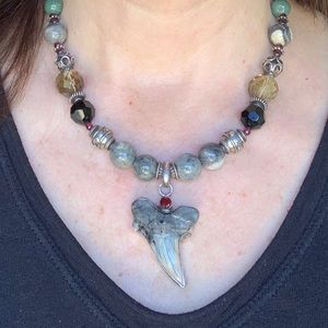 Ann Cichon • Shark tooth necklace
